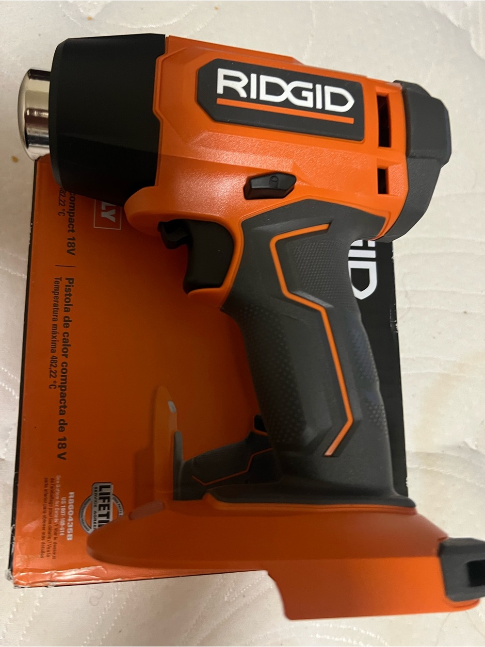 Orange and Black Heat Gun - Heat Tool